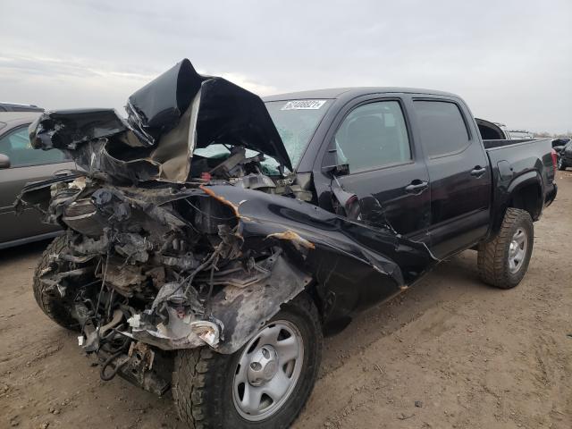 5TFCZ5AN6JX123269 - 2018 TOYOTA TACOMA DOUBLE CAB შავი ფოტო 2