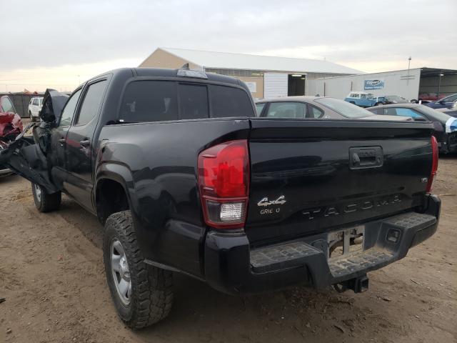 5TFCZ5AN6JX123269 - 2018 TOYOTA TACOMA DOUBLE CAB შავი ფოტო 3