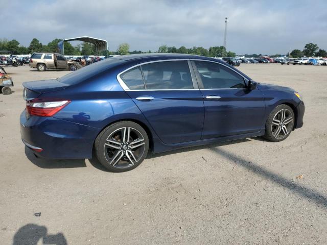 1HGCR2F5XGA142461 - 2016 HONDA ACCORD SPORT BLUE photo 3