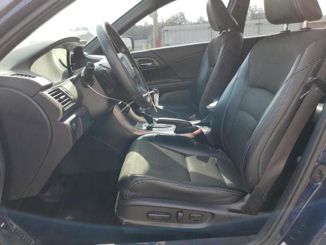 1HGCR2F5XGA142461 - 2016 HONDA ACCORD SPORT BLUE photo 7