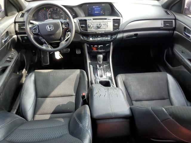 1HGCR2F5XGA142461 - 2016 HONDA ACCORD SPORT BLUE photo 8