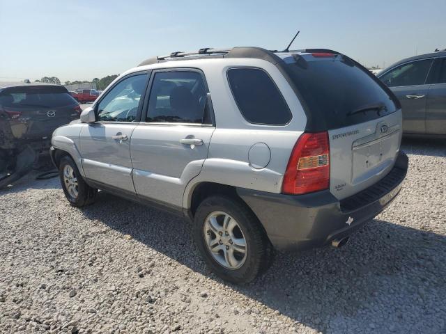 KNDJF723087492762 - 2008 KIA SPORTAGE EX SILVER photo 2