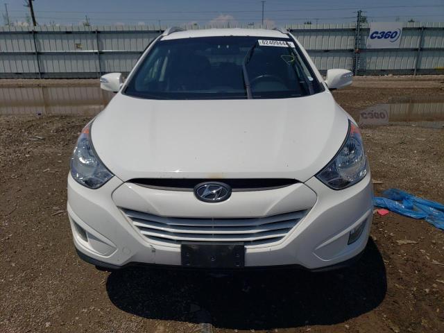 KM8JU3AC3DU750666 - 2013 HYUNDAI TUCSON GLS WHITE photo 5