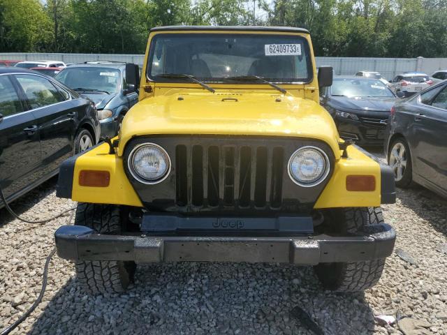 1J4FA29PXYP738856 - 2000 JEEP WRANGLER / SE YELLOW photo 5