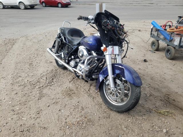 1HD1KBW176Y681079 - 2006 HARLEY-DAVIDSON FLHXI BLUE photo 1