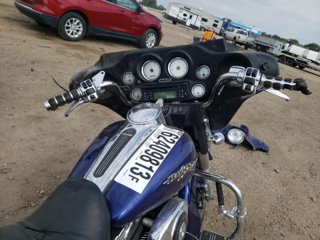 1HD1KBW176Y681079 - 2006 HARLEY-DAVIDSON FLHXI BLUE photo 5