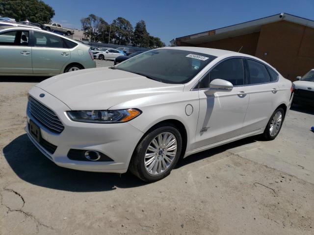 3FA6P0PU6DR351585 - 2013 FORD FUSION SE PHEV WHITE photo 1