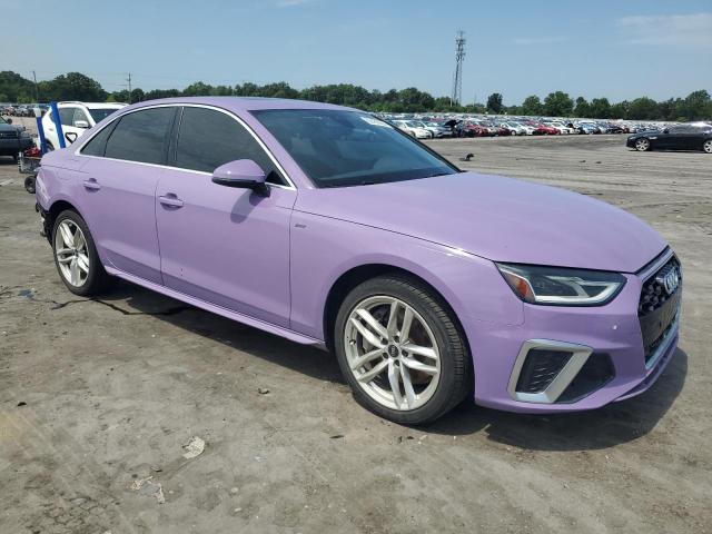 WAUDAAF49MA061049 - 2021 AUDI A4 PREMIUM 45 PURPLE photo 4