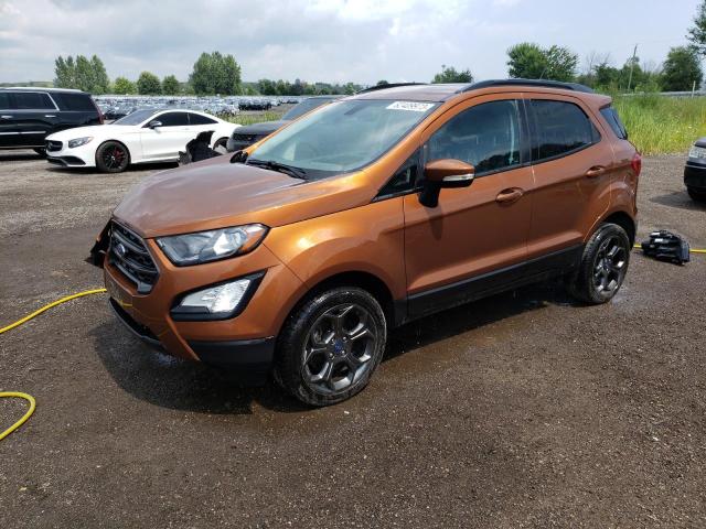 MAJ6P1CL3JC212284 - 2018 FORD ECOSPORT SES ORANGE photo 1