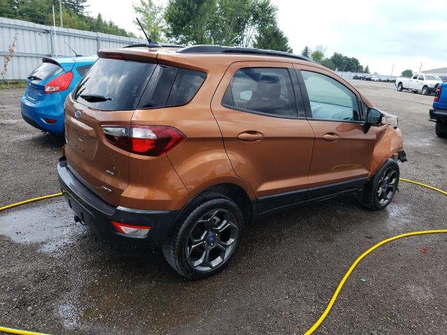 MAJ6P1CL3JC212284 - 2018 FORD ECOSPORT SES ORANGE photo 3