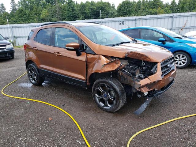 MAJ6P1CL3JC212284 - 2018 FORD ECOSPORT SES ORANGE photo 4