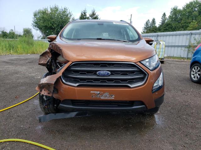 MAJ6P1CL3JC212284 - 2018 FORD ECOSPORT SES ORANGE photo 5