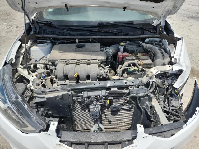3N1AB7AP9KY205783 - 2019 NISSAN SENTRA S თეთრი ფოტო 11