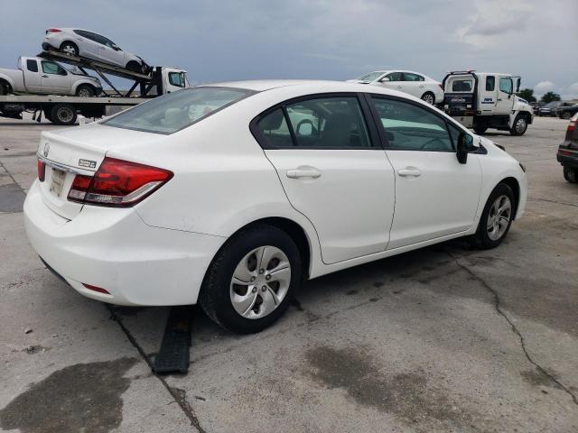 2HGFB2F57DH578201 - 2013 HONDA CIVIC LX WHITE photo 3