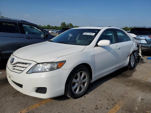 4T4BF3EK4BR138088 - 2011 TOYOTA CAMRY BASE WHITE photo 1