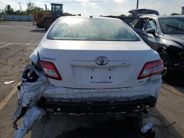 4T4BF3EK4BR138088 - 2011 TOYOTA CAMRY BASE WHITE photo 6