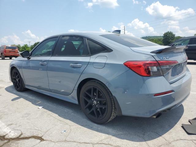 2HGFE1E50NH472113 - 2022 HONDA CIVIC SI GRAY photo 2
