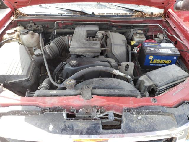 1GTDT136348117142 - 2004 GMC CANYON RED photo 11