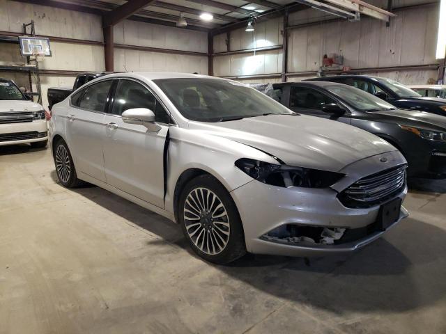 3FA6P0H99JR186587 - 2018 FORD FUSION SE SILVER photo 4