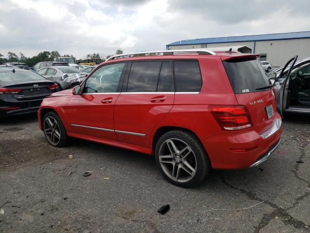 WDCGG8JB2EG263771 - 2014 MERCEDES-BENZ GLK 350 4MATIC RED photo 2