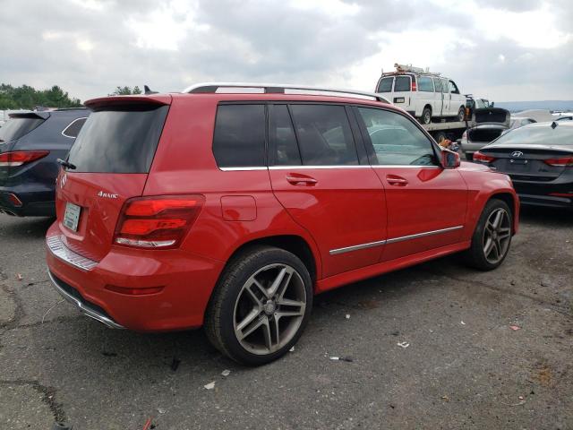 WDCGG8JB2EG263771 - 2014 MERCEDES-BENZ GLK 350 4MATIC RED photo 3