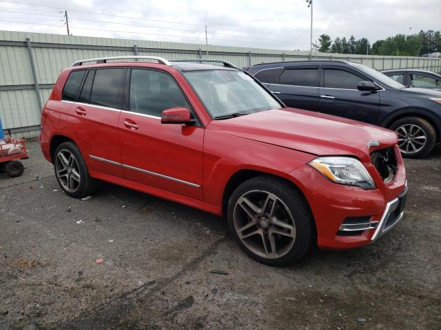 WDCGG8JB2EG263771 - 2014 MERCEDES-BENZ GLK 350 4MATIC RED photo 4