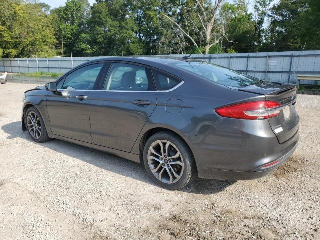 3FA6P0HD1HR271437 - 2017 FORD FUSION SE GRAY photo 2