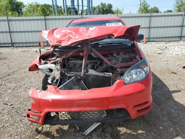 2T1KR32E94C311060 - 2004 TOYOTA COROLLA MA XR RED photo 5