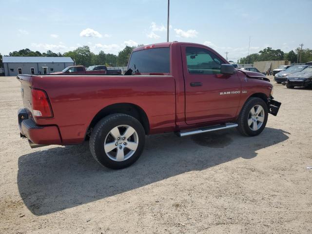 3C6JD7AT6CG267306 - 2012 DODGE RAM 1500 ST 栗色 照片 3