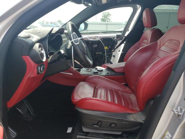 ZASFAKNN3J7B83028 - 2018 ALFA ROMEO STELVIO TI SPORT SILVER photo 7