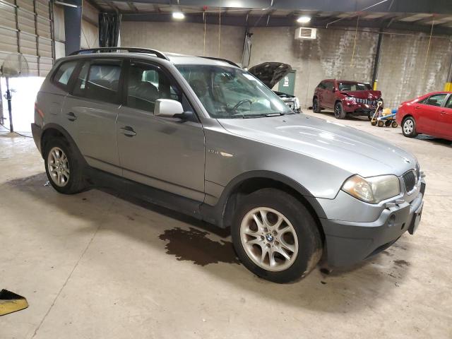 WBXPA73414WC38189 - 2004 BMW X3 2.5I GRAY photo 4