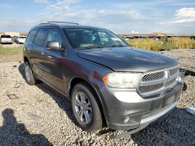 1C4RDJDG8DC611360 - 2013 DODGE DURANGO CREW GRAY photo 4