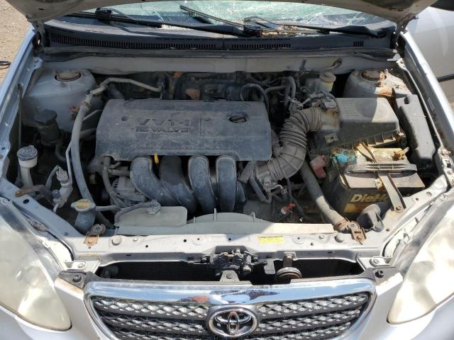 1NXBR32E56Z604682 - 2006 TOYOTA COROLLA CE SILVER photo 11