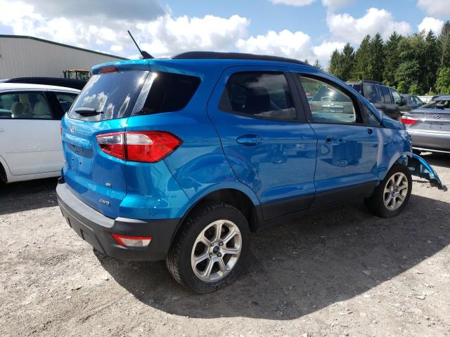 MAJ6P1UL3JC247471 - 2018 FORD ECOSPORT SE BLUE photo 3