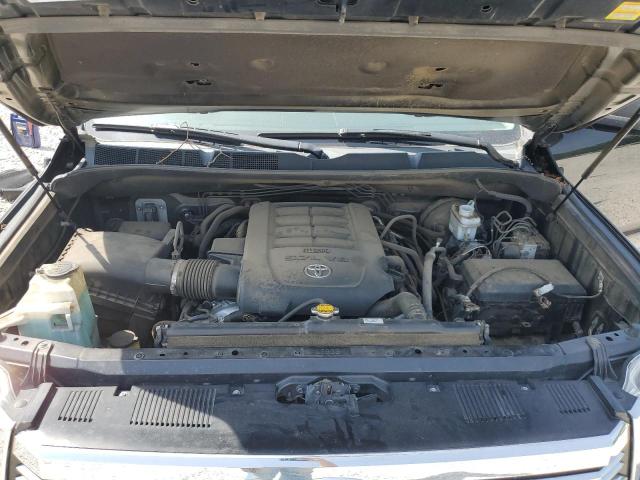 5TFUW5F15HX659143 - 2017 TOYOTA TUNDRA DOUBLE CAB SR/SR5 BLACK photo 11