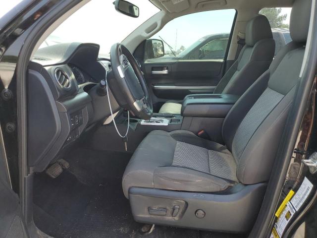 5TFUW5F15HX659143 - 2017 TOYOTA TUNDRA DOUBLE CAB SR/SR5 BLACK photo 7