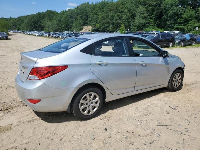 KMHCT4AE1DU406191 - 2013 HYUNDAI ACCENT GLS SILVER photo 3