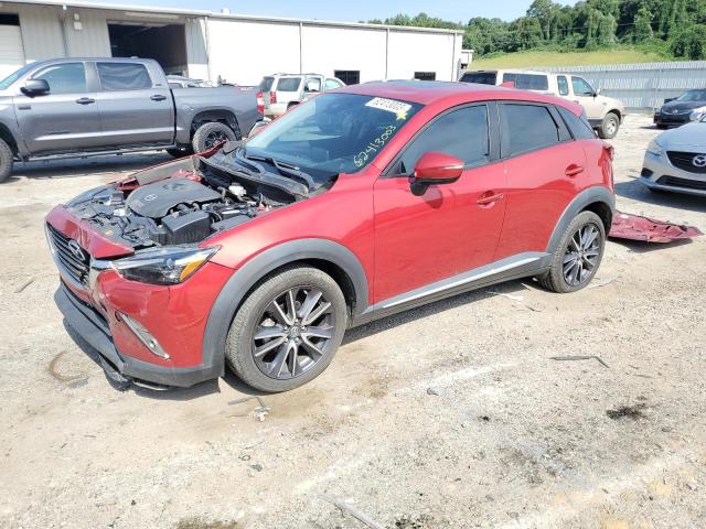 JM1DKDD75J0303447 - 2018 MAZDA CX-3 GRAND TOURING RED photo 1