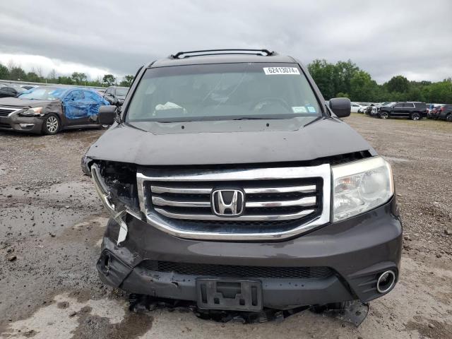 5FNYF4H60DB045979 - 2013 HONDA PILOT EXL BROWN photo 5