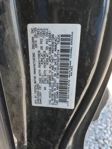 5TBRT3412YS007374 - 2000 TOYOTA TUNDRA ACCESS CAB 黑色 照片 12