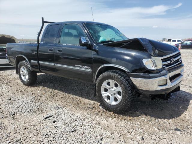 5TBRT3412YS007374 - 2000 TOYOTA TUNDRA ACCESS CAB 黑色 照片 4