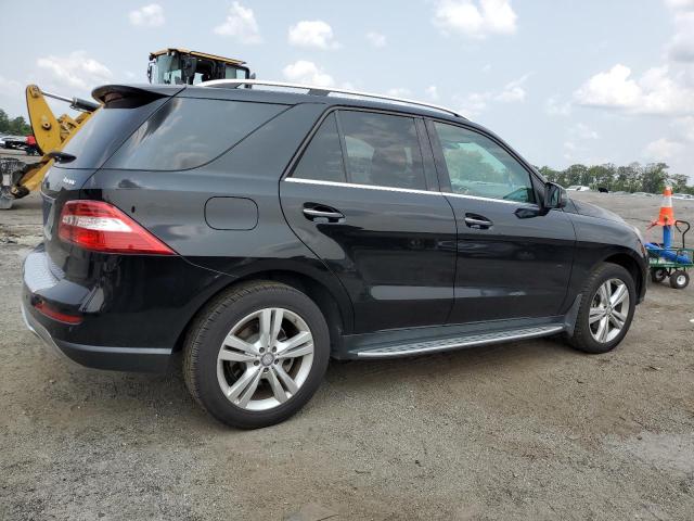 4JGDA5HB6EA292753 - 2014 MERCEDES-BENZ ML 350 4MATIC BLACK photo 3