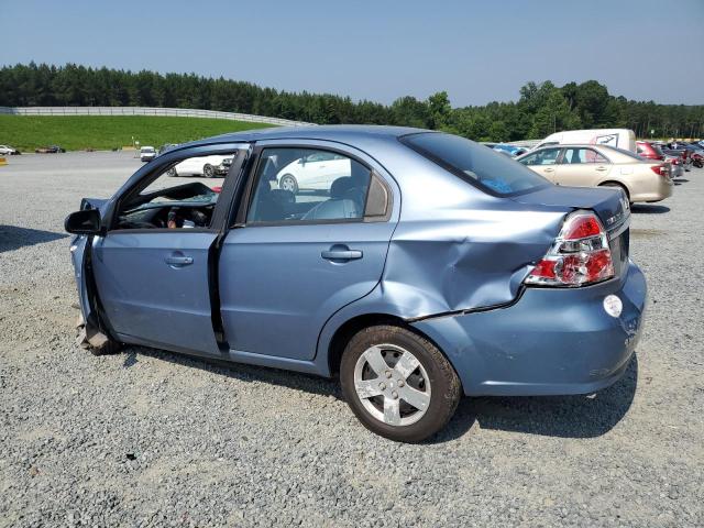 KL1TD56637B153410 - 2007 CHEVROLET AVEO BASE BLUE photo 2