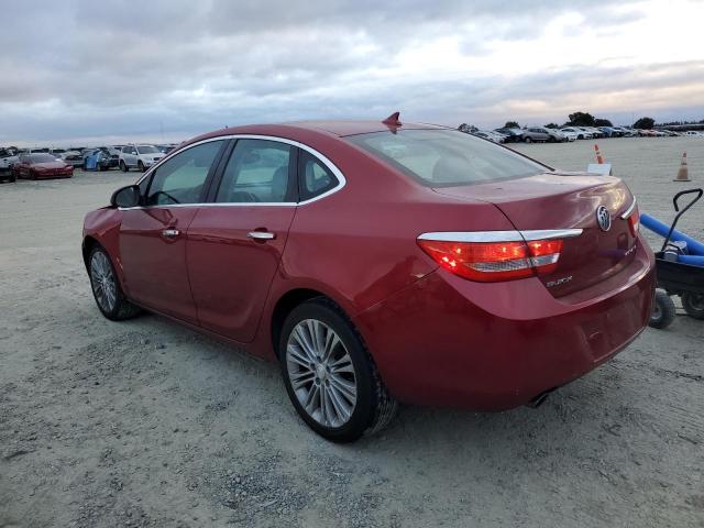 1G4PP5SK7E4144100 - 2014 BUICK VERANO RED photo 2