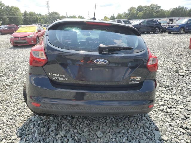 1FAHP3M26CL461496 - 2012 FORD FOCUS SEL BLACK photo 6