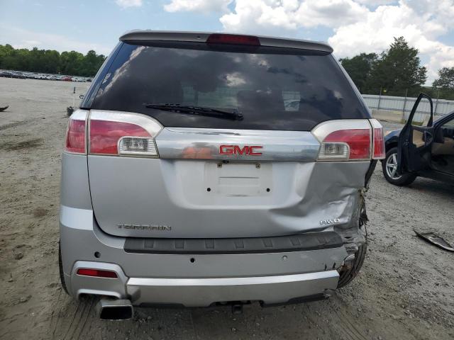 2GKFLZE31E6287859 - 2014 GMC TERRAIN DENALI SILVER photo 6