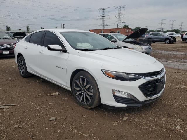 1G1ZG5ST2MF045394 - 2021 CHEVROLET MALIBU RS WHITE photo 4