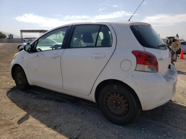 JTDKT4K37A5287565 - 2010 TOYOTA YARIS WHITE photo 2