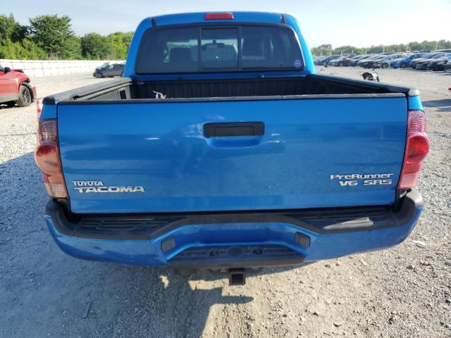 5TEJU62N57Z416267 - 2007 TOYOTA TACOMA DOUBLE CAB PRERUNNER BLUE photo 6