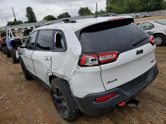1C4PJMBX7JD604037 - 2018 JEEP CHEROKEE TRAILHAWK WHITE photo 2